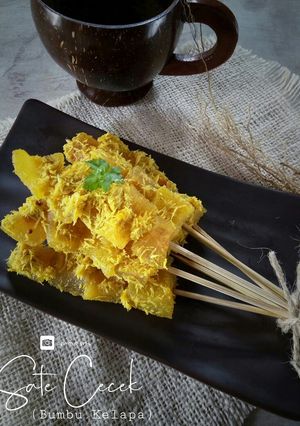 Foto resep Sate Cecek Bumbu Kelapa