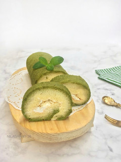 Foto resep Matcha Roll cake