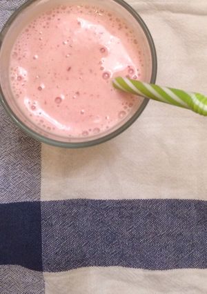 Φωτογραφία της συνταγής Smoothie φράουλα-μπανάνα
