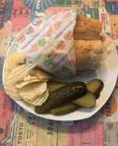 Sándwich con pasta de Ave Palta