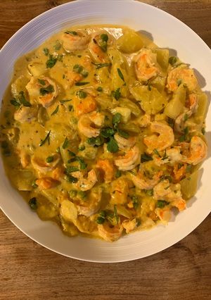 Une photo de Curry de crevettes au lait de coco 🇹🇭