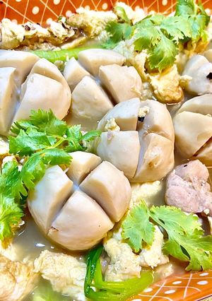 รูปของ ต้มจืดไข่น้ำ ลูกชิ้นปลาภูเก็ต หมูนุ่ม