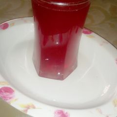 A picture of Beetroot juice.