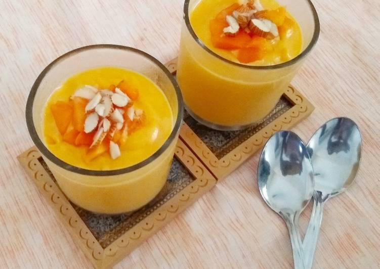 Easiest Way to Make Super Quick Homemade Papaya Mousse