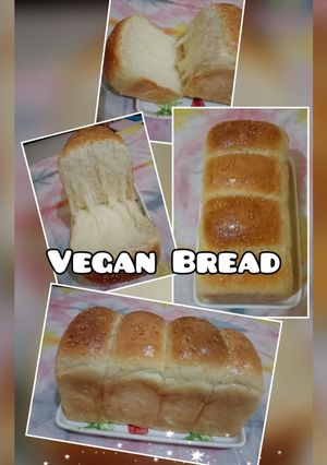 Foto resep Vegan Bread (Roti Tawar Nabati)
