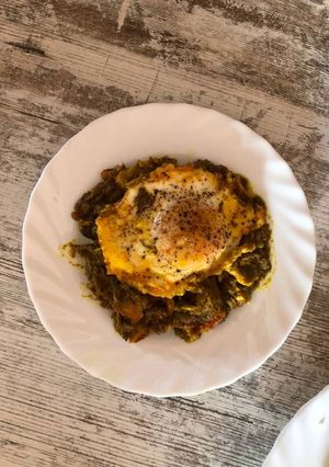 A picture of Mirra ghanemi (smoked eggplant stew).