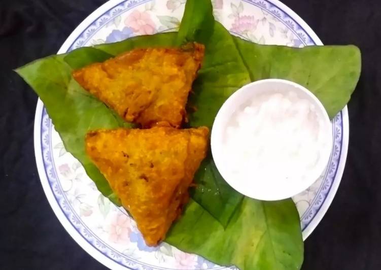 Simple Way to Make Ultimate Colocasia leaves (Patra)Samosa