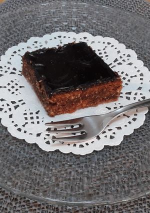 O poză a rețetei Negresa cu kefir și cocos.