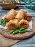 Pastel Gulung isi Beef Pepperoni, Wortel & Kentang
