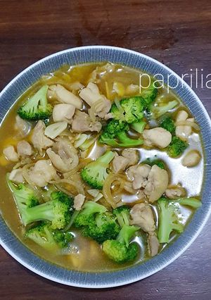 Foto resep Ayam Cah Brokoli Simple