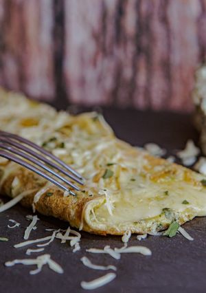 ”Omelette du fromage" recept fotója