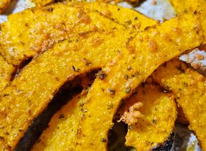 Foto di Zucca al forno con spezie e pecorino