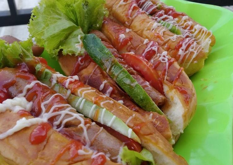 Hot dog sederhana