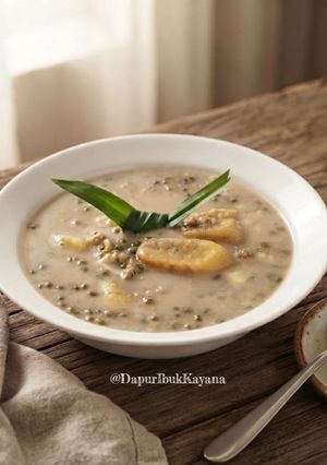 Foto resep 1153. Kolak Kacang Hijau Pisang