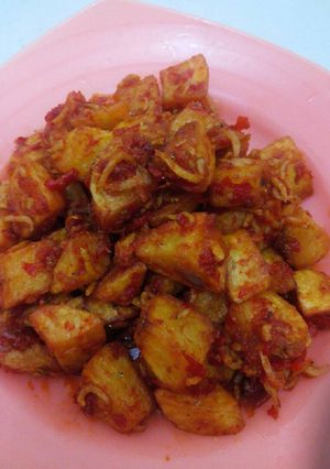 Foto resep Balado kentang teri