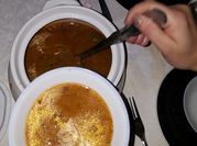 Una foto de harira con ras el hanout