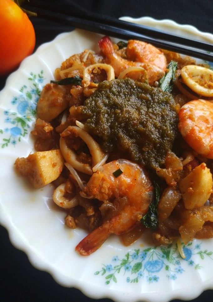 Foto resep Mie Balap Seafood Medan
