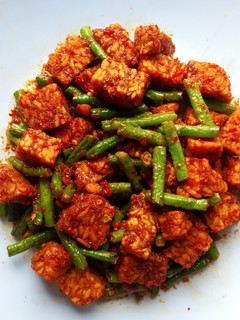 Foto resep Sambal Kecap + Tempe Kacang Panjang