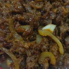 รูปของ Beef teriyaki ala hokben