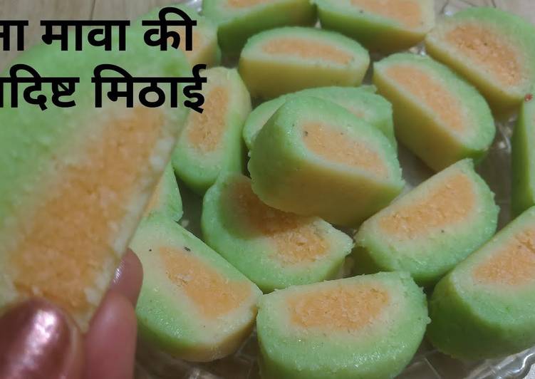 Steps to Prepare Super Quick Homemade Without Mava very easy &amp; delicious sweets recipe