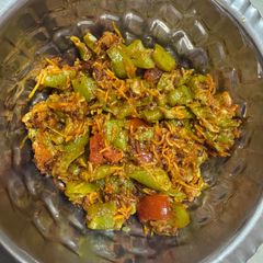 A picture of Galka sev sabji.