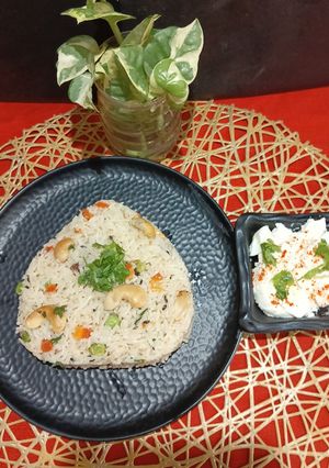 A picture of Coconut Milk Pulao.