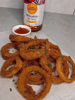 A picture of Onion rings.