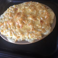 A picture of Family mac and cheese.