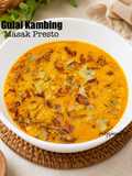 Gulai Kambing Masak Presto