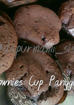 Foto resep Brownies Cup Panggang (resep sederhana)
