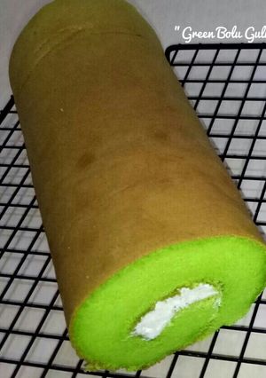 Foto resep Green Bolu Gulung (5 telur)