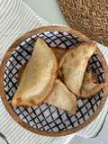 Empanadas de carne molida sin gluten en freidora de aire