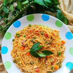 A picture of Lemon Rice Vermicelli / Shavige Bhath.