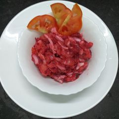 A picture of Egg Beetroot Salad.