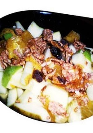 Φωτογραφία της συνταγής Φρουτοσαλάτα με μέλι και δημητριακά