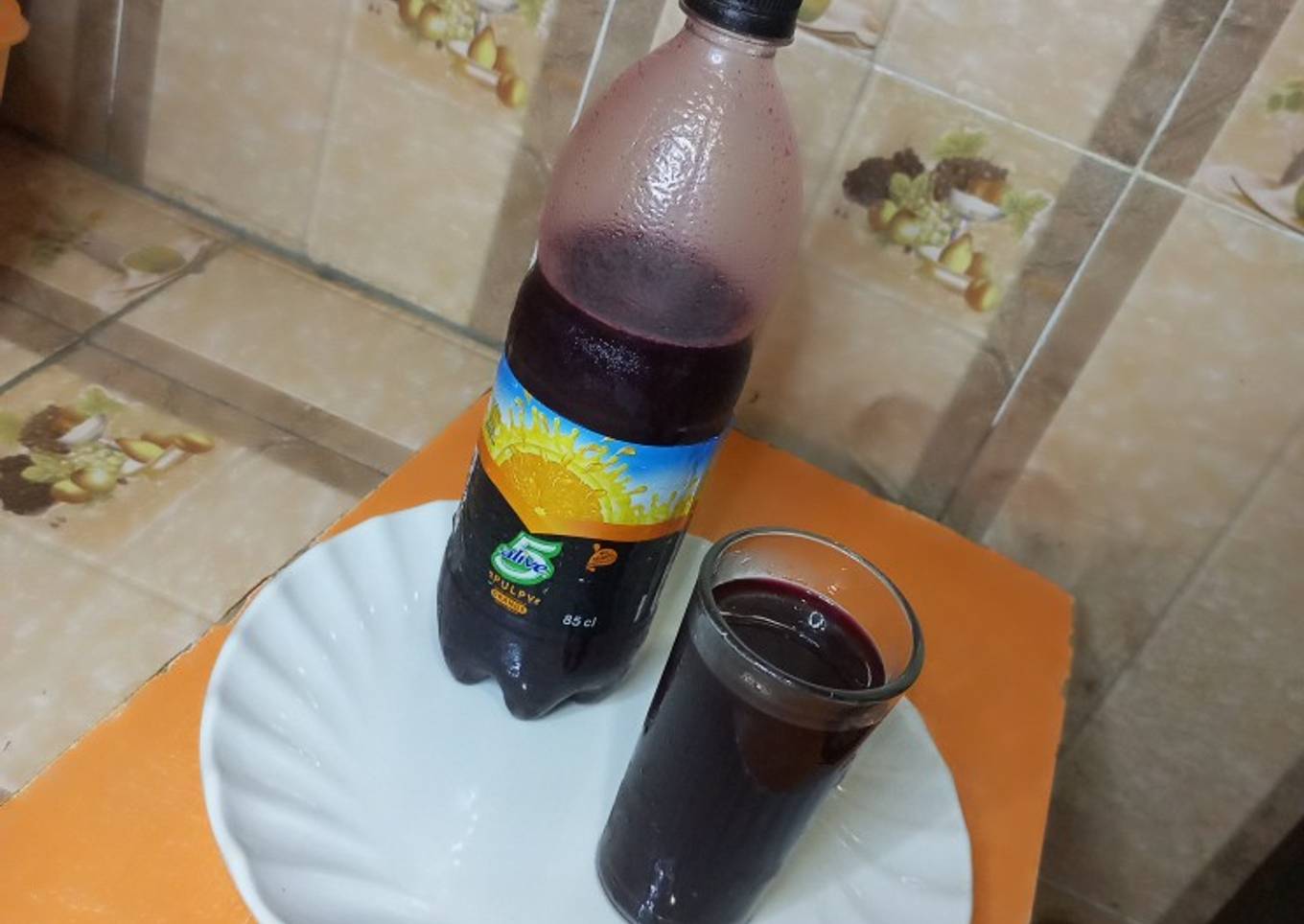 Chilled zobo drink