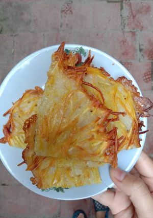 Hình của món Bánh khoai lang.