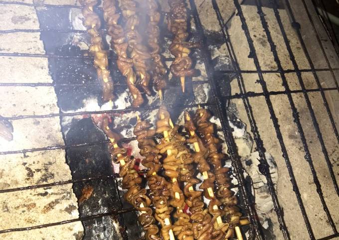 Resep: Sate Usus Bumbu Kecap Simple Enak Dan Mudah