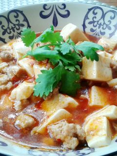 麻婆豆腐[10分鐘簡易家常菜] 的食譜成品照片