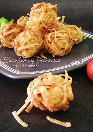 Foto resep Bola Rambutan/Baso Goreng Rambutan