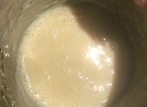 Una foto de Salsa inglesa, para postres con 4 ingredientes. Sin tacc