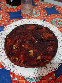Una foto de Torta de manzana invertida ❤️