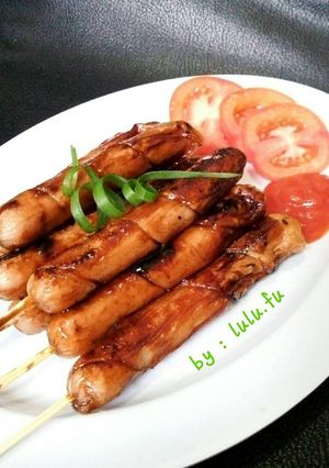 Foto resep Sosis bakar teflon