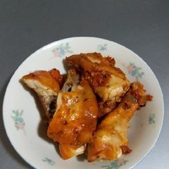A picture of Baked peppered Chicken.