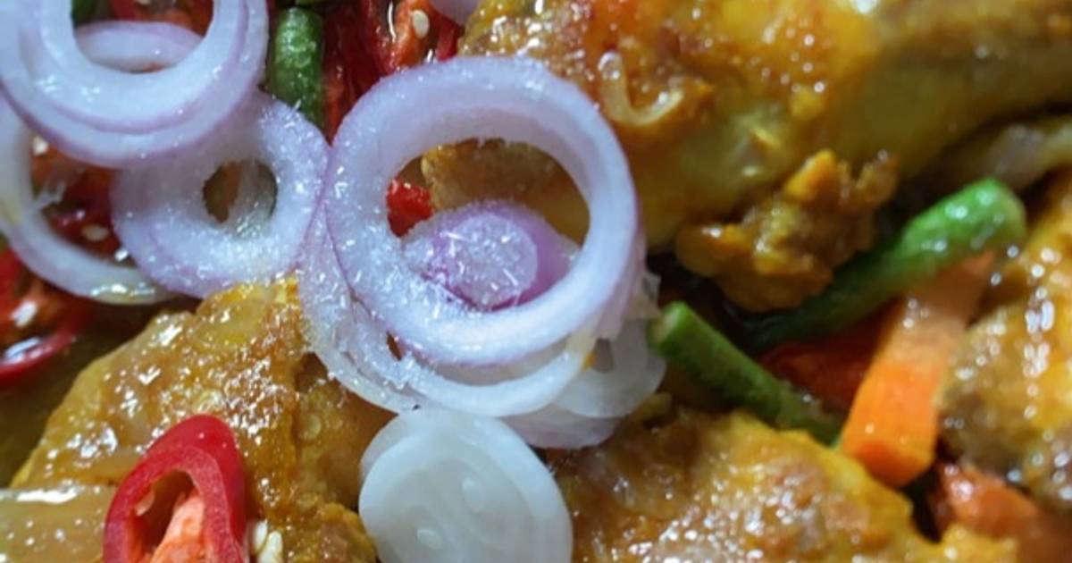 Resipi Ayam Masak Halia Senang Sedap Oleh Aryani Rahman Cookpad