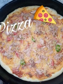 صورة لوصفة عجينة البيتزا 🍕