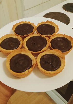 Hình của món Chocolate pudding tart.