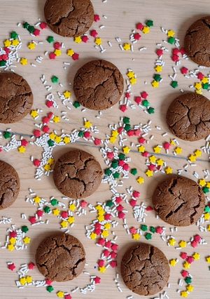 Una foto de Galletitas de jengibre y miel