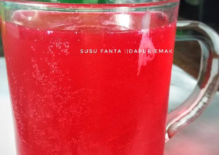 Susu Fanta (Soda Gembira Praktis)
