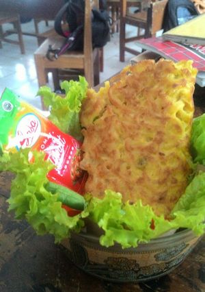 Foto resep Martabak mie no instan & simple